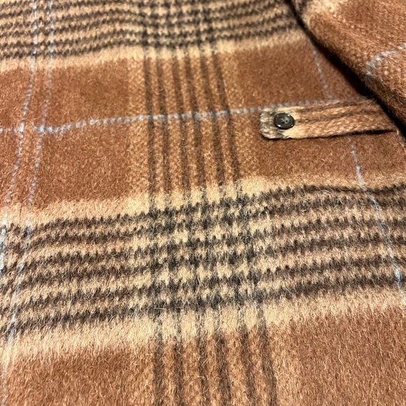 Vtg Collection Harve Benard Brown Alpaca & Wool Blazer Jacket Size 6 - Picture 6 of 10